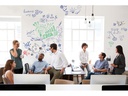 Legamaster Magnethaftendes Whiteboard Wrap-Up 101x300 cm, Selbstklebend