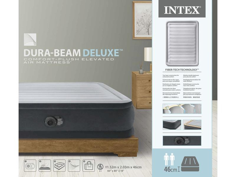 Intex Luftbett Dura Beam Deluxe Queen 152 x 203 x 45 cm