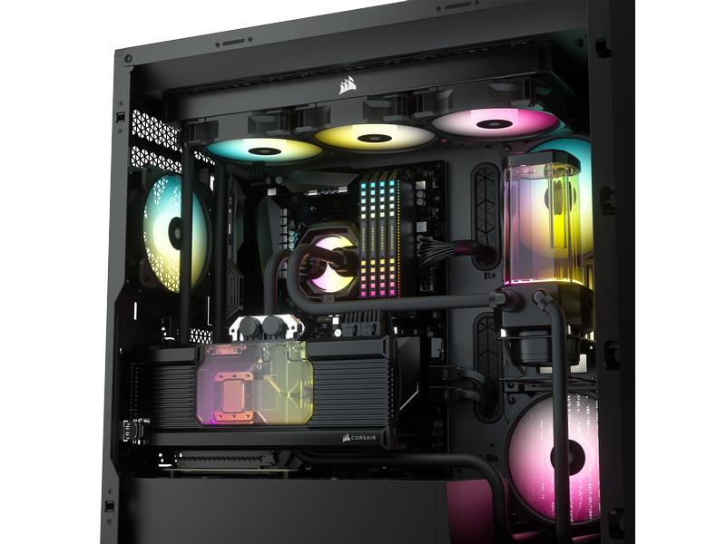 Corsair PC-Gehäuse Midi Tower 5000X RGB TG Schwarz
