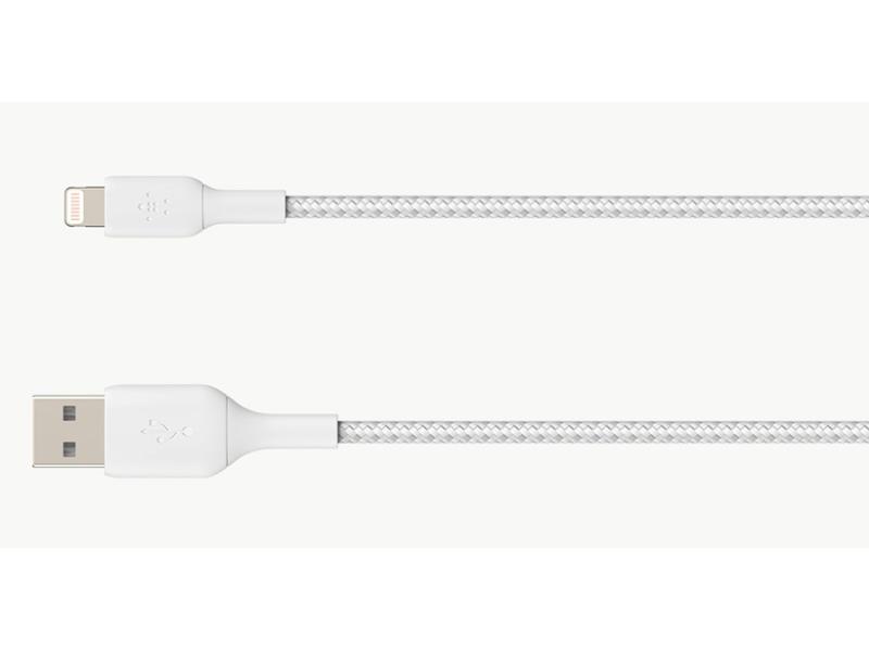 Belkin USB-Ladekabel Braided Boost Charge USB-A - Lightning 3 m