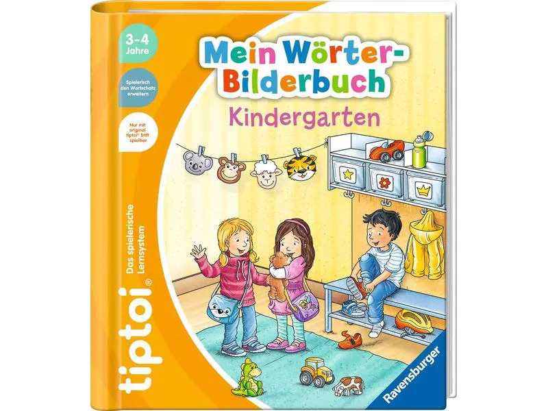 tiptoi Starter-Set Stift und Wörter-Bilderbuch Kindergarten