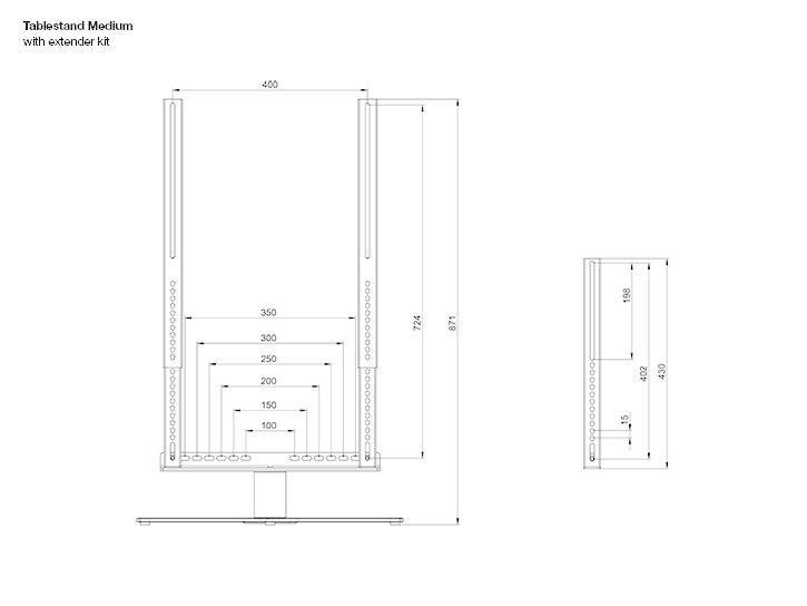 Multibrackets VESA Extender 1305