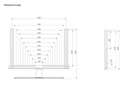 Multibrackets VESA Extender 1305
