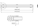 Vogel's Display-Adapterbar PFB 3419 schwarz