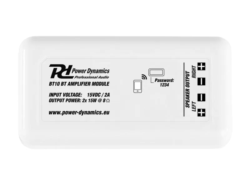Power Dynamics Verstärker Pro BT10