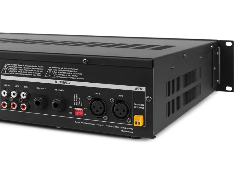 Power Dynamics Verstärker Pro PRM240 4-Zonen Mischer