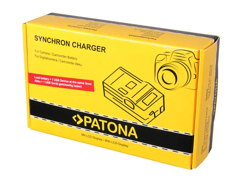 Patona Ladegerät Synchron USB Fujifilm NPW126