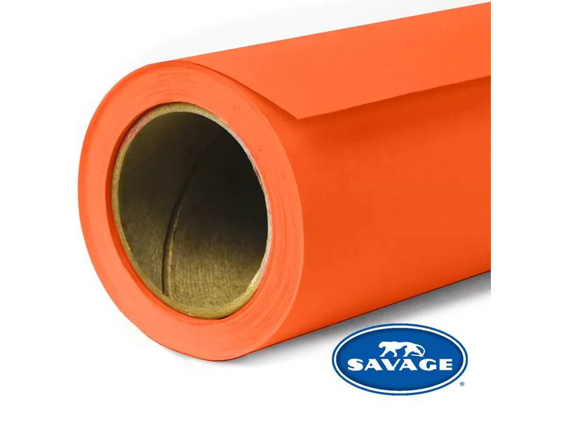 Savage Hintergrund Papier 2.72 x 11m Tangelo