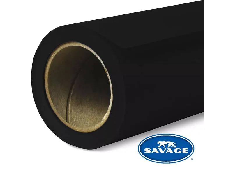 Savage Hintergrund Papier 3.56 x 32m Black