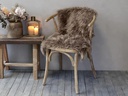 Chic Antique Lammfell Imitat 90 x 60 cm, Mokka