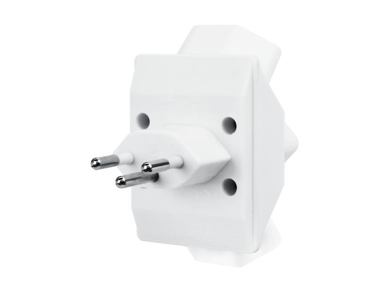 STEFFEN Mehrfachadapter 3x T13, Weiss