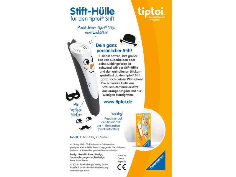 tiptoi Stift-Hülle zum Wechseln in Schwarz