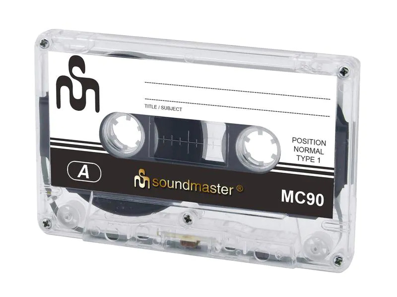 CE Audio-Kassette Soundmaster MC90 5er Pack