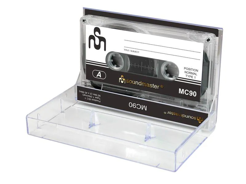 CE Audio-Kassette Soundmaster MC90 5er Pack