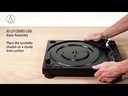 Audio-Technica Plattenspieler AT-LP120XBTUSB Schwarz