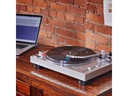 Audio-Technica Plattenspieler AT-LP120XUSB Silber