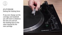 Audio-Technica Plattenspieler AT-LP120XUSB Silber