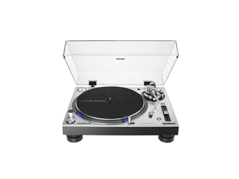 Audio-Technica Plattenspieler AT-LP140XP Silber