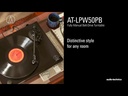 Audio-Technica Plattenspieler AT-LPW50PB Schwarz