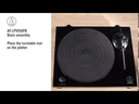 Audio-Technica Plattenspieler AT-LPW50PB Schwarz