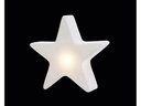 8 Seasons Design Motivlicht LED Shining Star Micro XS 9 cm, Weiss