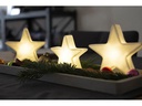 8 Seasons Design Motivlicht LED Shining Star Micro XS 9 cm, Weiss