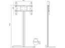 Multibrackets Standfuss 2425 Schwarz
