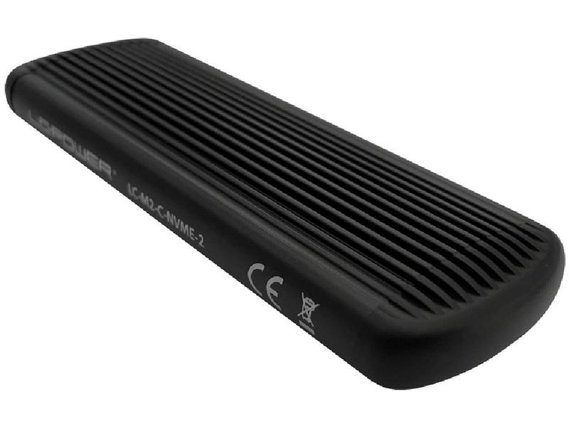 LC-Power Externes Gehäuse LC-M2-C-NVME-2 M.2