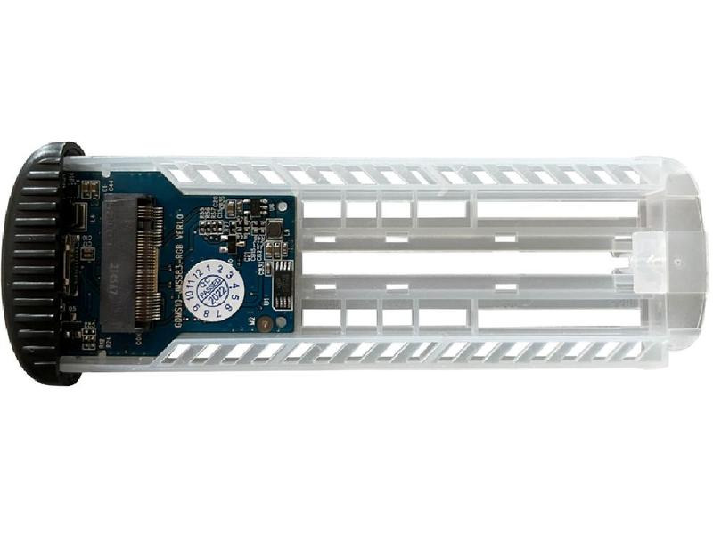 LC-Power Externes Gehäuse LC-M2-C-NVME-2 M.2