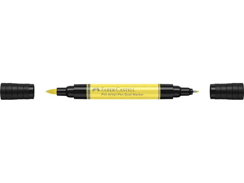 Faber-Castell Tuschestift Pitt Artist Pen Dual Hellgelb