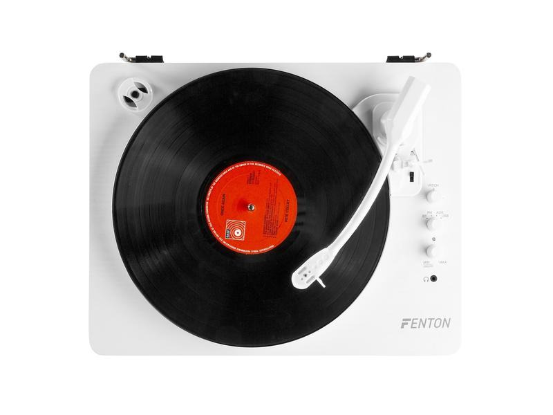 Fenton Plattenspieler RP162W Weiss
