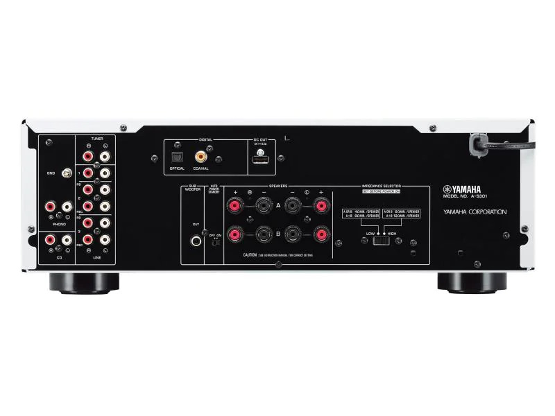 Yamaha Stereo-Verstärker A-S301 Silber