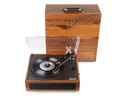 Fenton Plattenspieler mit Bluetooth RP170L Braun