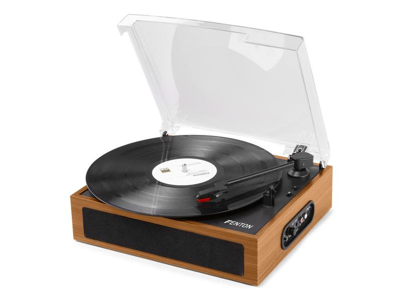 Fenton Plattenspieler mit Bluetooth RP170L Braun