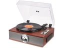 Fenton Plattenspieler mit Bluetooth RP180 Dunkelbraun