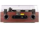 Fenton Plattenspieler mit Bluetooth RP180 Dunkelbraun