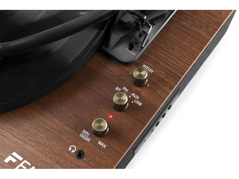 Fenton Plattenspieler mit Bluetooth RP305 Braun