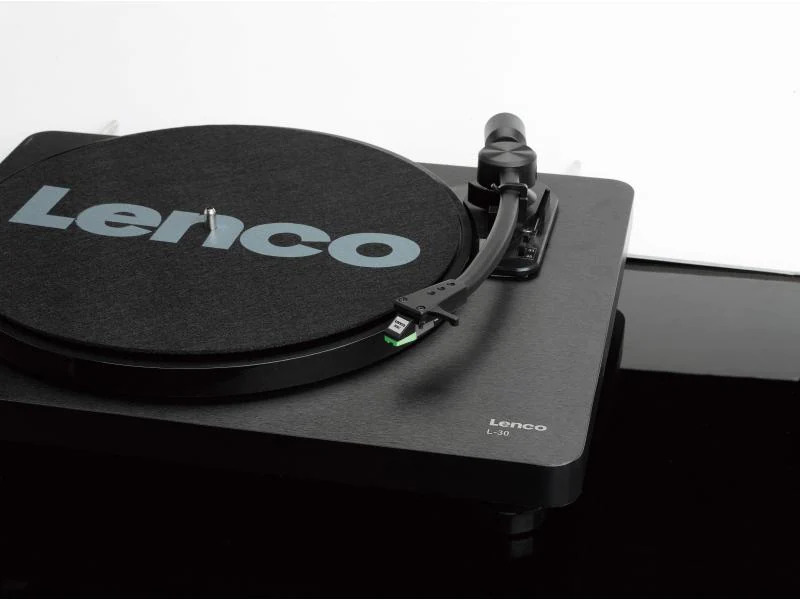 Lenco Plattenspieler L-30 Schwarz