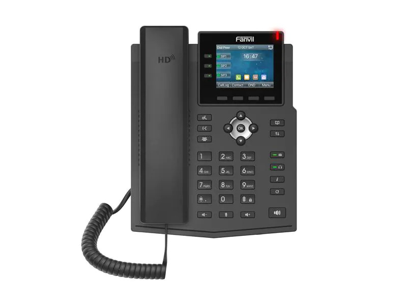 Fanvil Tischtelefon X3U Schwarz