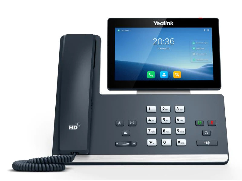 Yealink Tischtelefon T58W Grau