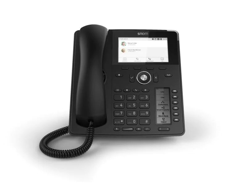snom Tischtelefon D785N Schwarz