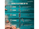 4smarts True Wireless In-Ear-Kopfhörer Eara Twin Weiss