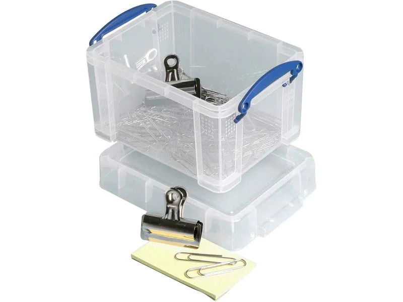 Really Useful Box Aufbewahrungsbox 1.6 Liter, Transparent