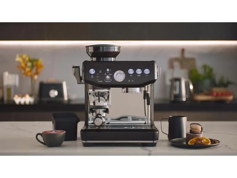 Sage Siebträgermaschine Barista Express Impress Schwarz
