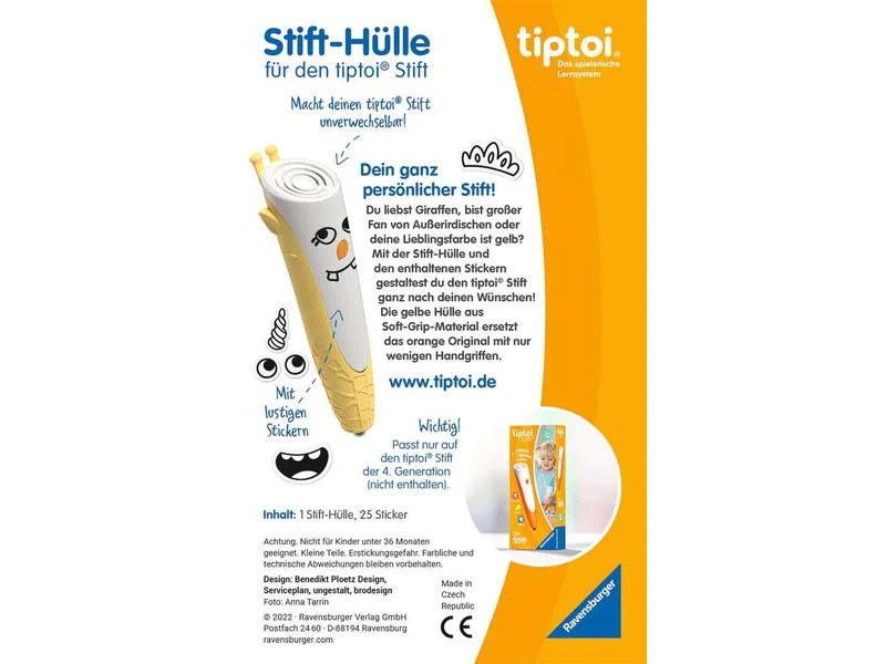 tiptoi Stift-Hülle zum Wechseln in Gelb