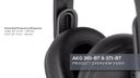 AKG Wireless Over-Ear-Kopfhörer K361-BT Schwarz