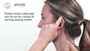 Audio-Technica In-Ear-Kopfhörer ATH-E50 Schwarz