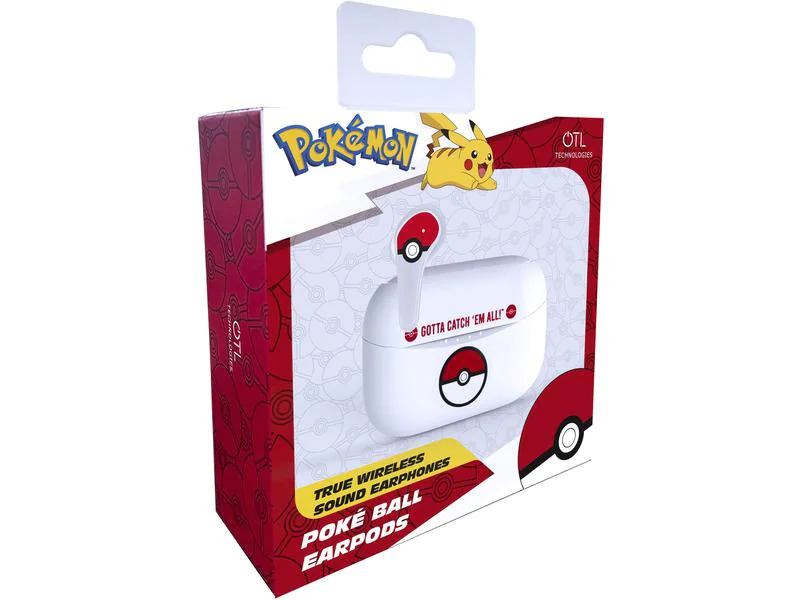 OTL True Wireless In-Ear-Kopfhörer Pokémon Pokéball Weiss