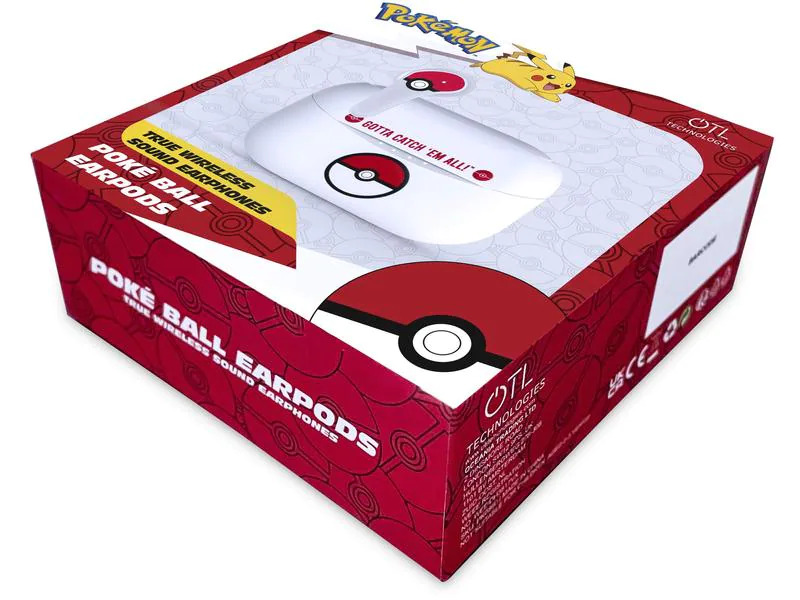 OTL True Wireless In-Ear-Kopfhörer Pokémon Pokéball Weiss
