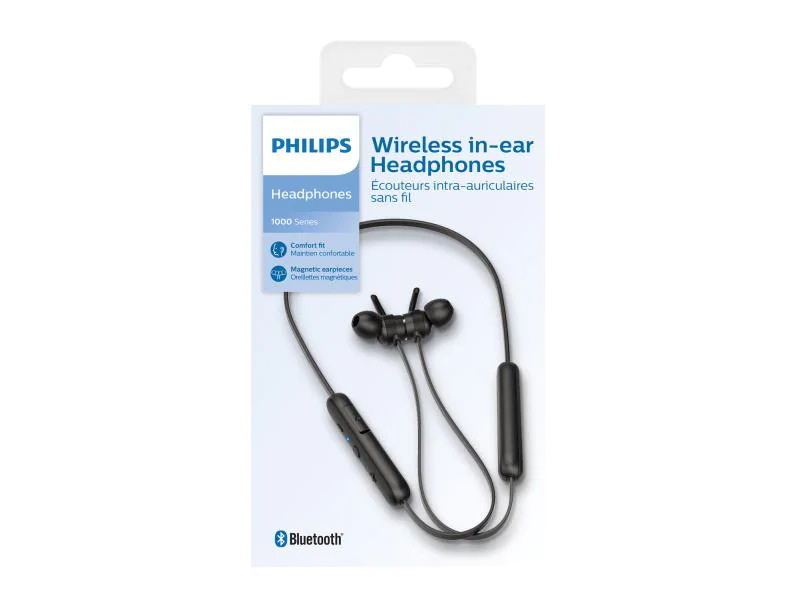 Philips Wireless In-Ear-Kopfhörer TAE1205BK/00 Schwarz